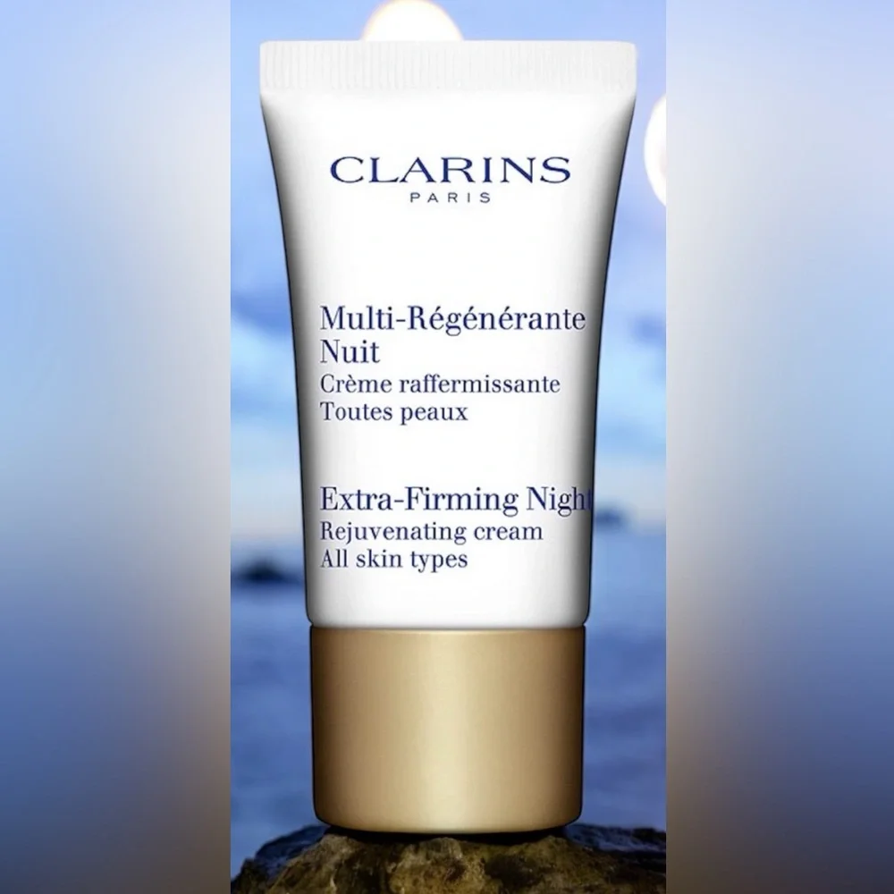 Clarins Extra-Firming Night Rejuvenating Cream & Stila Foundation & Concealer